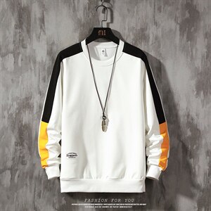 ins春季男士卫衣套头宽松日系潮上衣青少年卫衣W700-P23图片