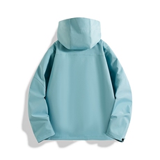 新款男女高品质户外登山服青少年学生冲锋衣夹克外套JK6633-P48，男装夹克，电商B306