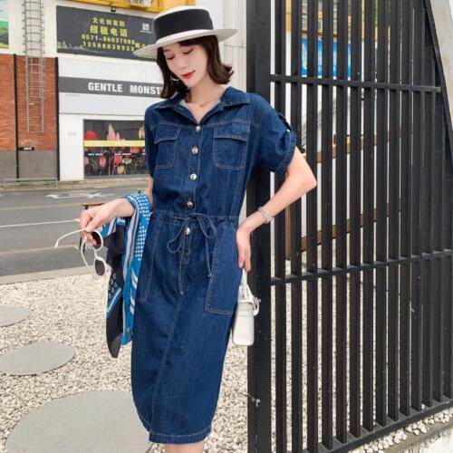 连衣裙薄料配丝巾，女装连衣裙，雪儿诱惑