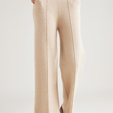 新款女式羊绒休闲裤羊绒高腰显瘦保暖舒适，女装休闲裤，丽靓一衫