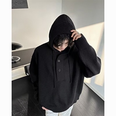 韩系慵懒氛围感半开衫毛衣男TC579P50，男装针织衫/毛衣，星座1116-2