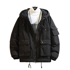 大货2019冬新款工装棉衣男日系大码连帽棉服6025-my916-p115控159，男装棉衣，星座311A