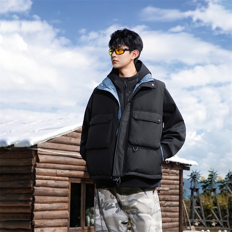 311B-1-YZ-5207-P168控239潮牌厚款羽绒马甲抗皱风防泼水抗静电，女装马甲，星座311B-1