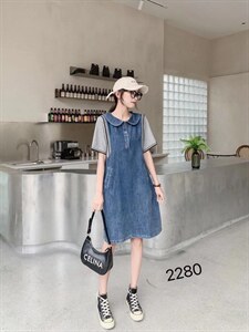 薄料牛仔休闲裙,其它,伊绣梦坊