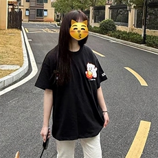 万针全刺绣工艺抖音得物高品质260克重磅纯棉双纱美式高街短袖T恤，男装T恤，电商A486