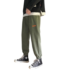 2021春秋装男款韩版休闲束脚长裤宽松百搭哈伦裤C305A，男装休闲裤，电商C305A