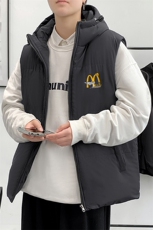 秋冬季港风棉衣马甲潮流宽松加厚保暖潮流御寒棉服男MF06P68控98，男装棉衣，电商A086