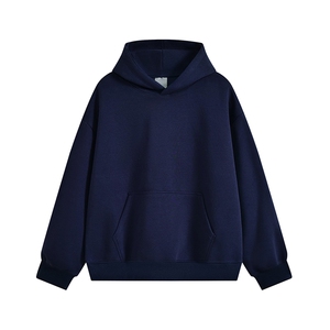 卫衣加绒奥粒绒无帽绳连帽重磅500克潮棉全棉外套男 RH5302JR-P55图片
