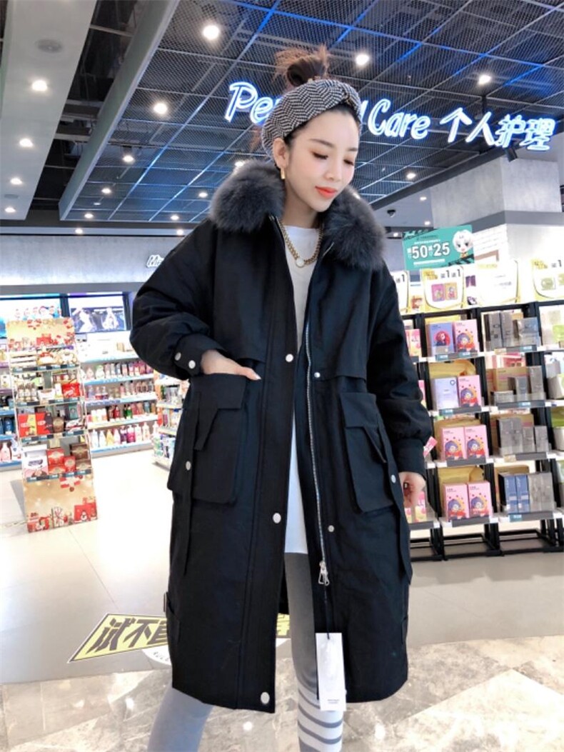 羽绒派克服，女装，一杭