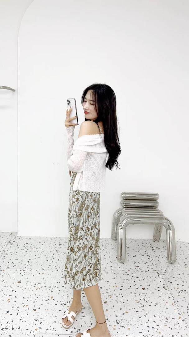 早秋2件套连衣裙！防晒俩不误！，女装连衣裙，依挺好