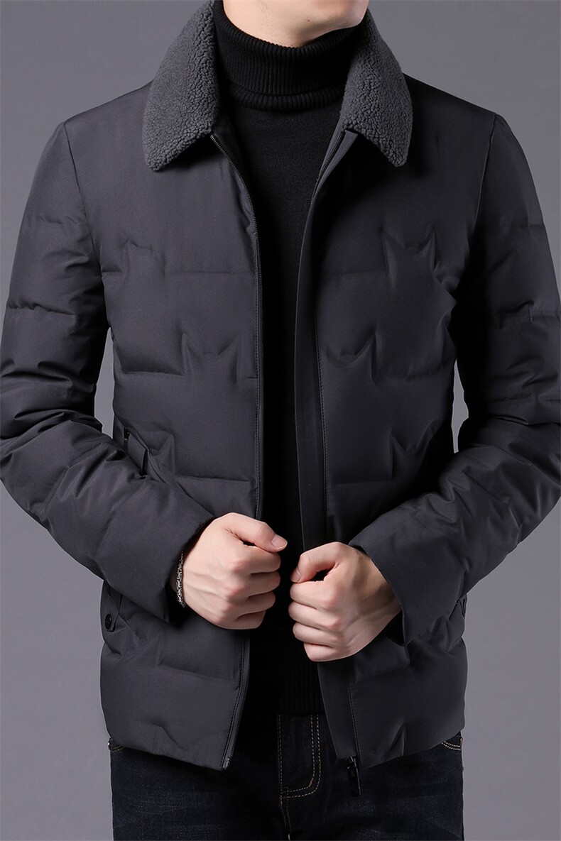 XLALR19188秋冬新款2023年男士休闲羽绒服加厚保暖夹克外套P230,男装羽绒服,电商B360