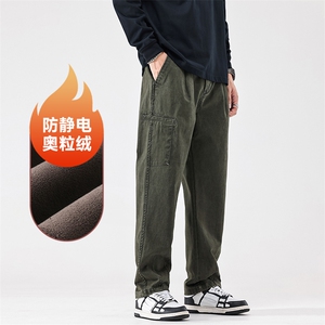 A178-1DY511AP85秋冬季加绒美式休闲裤,毕业礼服穿搭图片