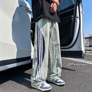 夏季新款伞兵裤薄款透气织带拼接休闲长裤XZ616-TY2507 特P30控58图片