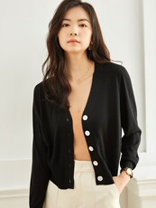 短袖t恤女大码夏季胖MM韩系小众设计感显瘦上衣，女装针织衫/毛衣，更慕羊绒