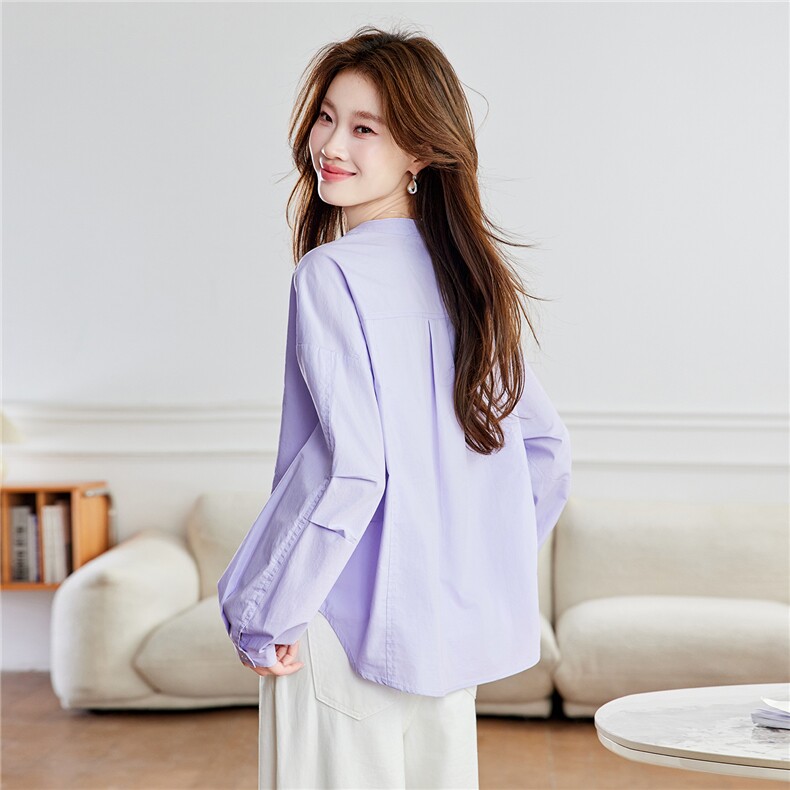 现货！2026春装新款衬衫女,女装衬衫,慕咨