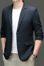 SJ2315男式2024年秋季新款长袖西服休闲商务便服西装单西，男装西服，电商B360