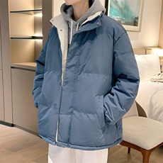 ！2023秋冬新款男士加绒加厚棉服立领中性棉衣外套MY100特P75，男装棉衣，电商B220