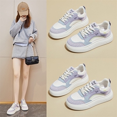 新款韩版ins女学生厚底增高运动板鞋休闲鞋女，女鞋休闲鞋，电商A223
