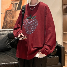 酒红色