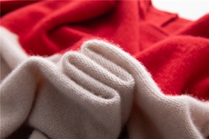 2025年秋季时尚百搭通勤简约休闲加厚圆领拼色手工绣开衫，女装羊绒衫，轩妮羊绒