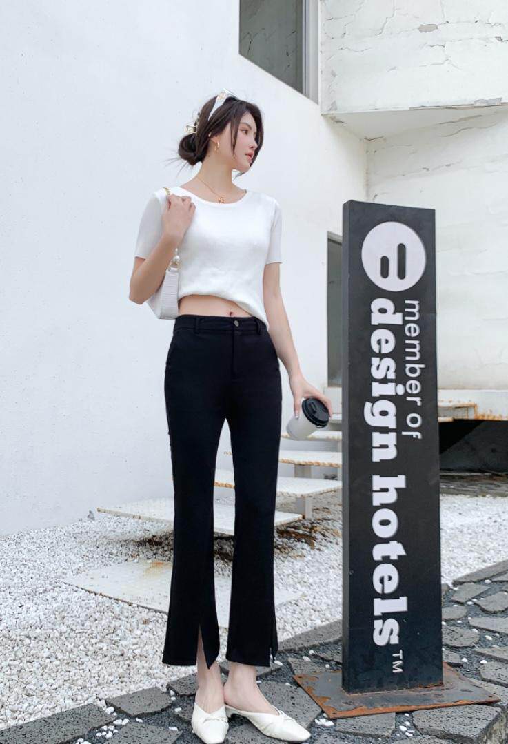 夏季新款显高显瘦微喇裤，其它，雪莉·金