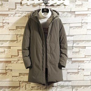 冬季中长款羽绒服连帽大衣加厚外套男青年男装衣服新款DS237T图片