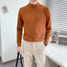 半高领男士毛衣套头针织衫MY631-P35，男装针织衫/毛衣，星座1012-1