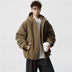M-3XL B353 3815 P220 黄连帽2025冬羽绒服【标50控活动价338】图片