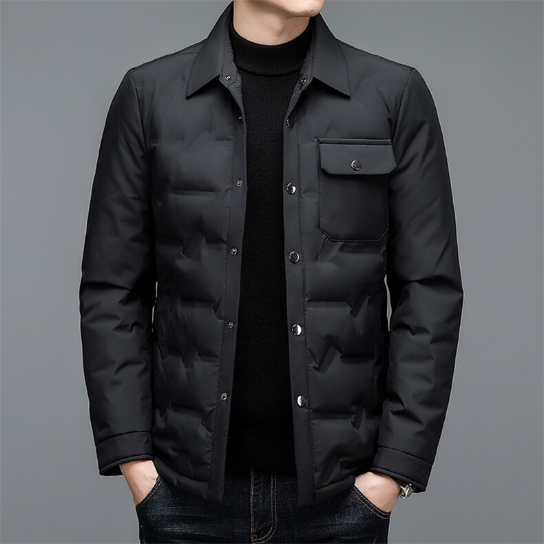 AC8906钱塘2020-3冬季羽绒服白鸭绒防寒保暖外套男加厚P185图片