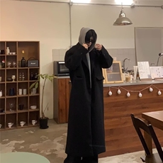 痞帅韩系长款风衣CF070-P98加棉105，男装风衣，星座313A(原308A-2)