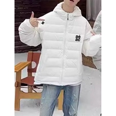美式刺绣内胆外套男女棉服情侣连帽冬季，男装棉衣，星座506A