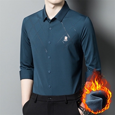 C6623H钱塘2020-2欧货品质冬季加绒加厚男士衬衫主推P86，男装衬衫，钱塘207-2