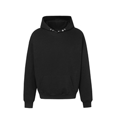 抖音得物品质二开380克全棉秋冬美式宽松两粒扣连帽卫衣CM22，男装卫衣，电商A486-1