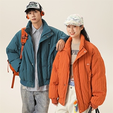 2025冬季新款男日系潮牌立领白鸭绒羽绒服加厚外套棉衣YR50-F255，男装羽绒服，电商A101（原外27）