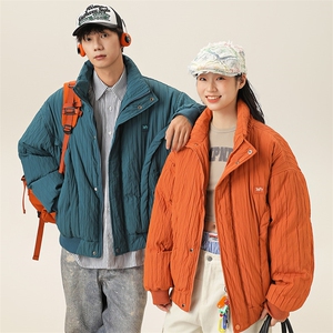 2025冬季新款男日系潮牌立领白鸭绒羽绒服加厚外套棉衣YR50-F255图片