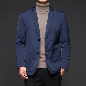 D8801秋冬新款2023年男士休闲羽绒服加厚保暖夹克外套P230图片