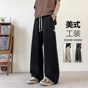 夏季新款美式高街工装百搭宽松休闲长裤B315-K25512-特p42控78图片