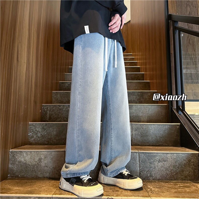 XZ616秋季新款星空纹水洗渐变休闲牛仔长裤TY1011特P40控78,男装休闲裤,星座512A（原616）