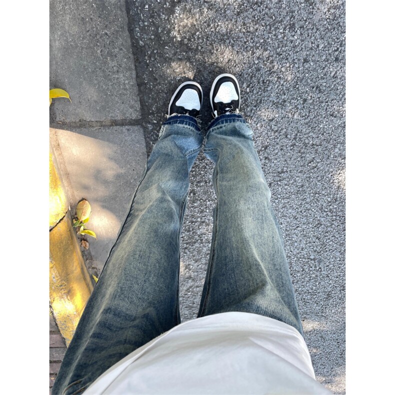 【网图】cleanfit蓝色牛仔裤男修身直筒窄版vibe裤子NZ07LL-特P50,男装牛仔裤,星座1007（原301D）