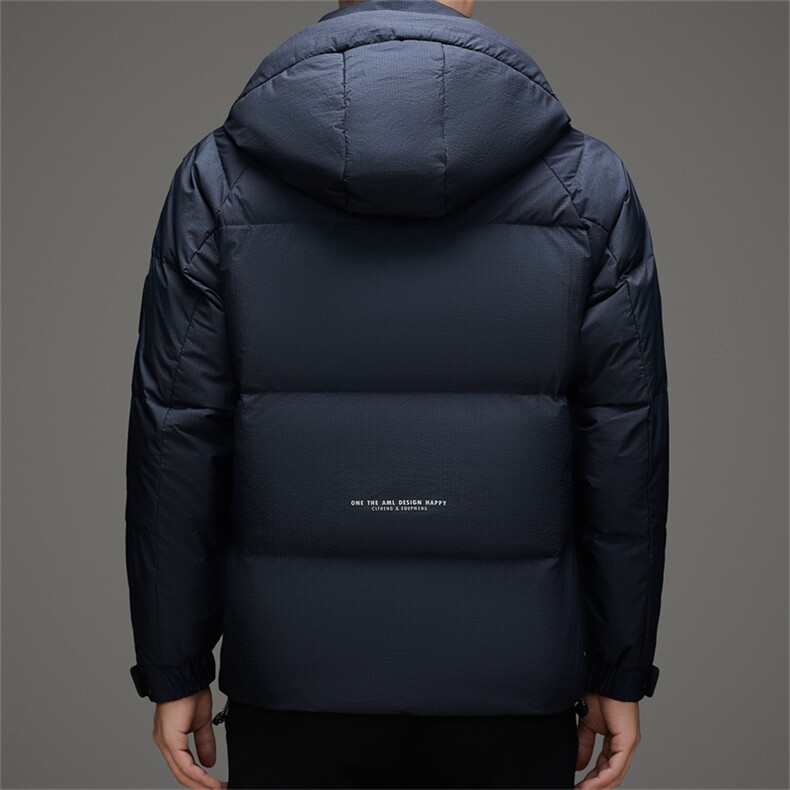 2025新款男士羽绒服中青年冬季短款加厚保暖防寒羽绒服外套男装,男装羽绒服,钱塘6003（原4033）