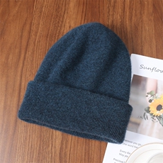 2025新款时尚百搭通勤简约休闲加厚帽，帽子，九月九羊绒