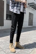 2021秋冬小脚牛仔裤男韩简约修身长裤社会小青年百搭潮A26，男装牛仔裤，星座1006
