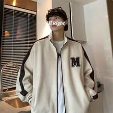 外套男2023新款秋季潮流百搭宽松棒球服夹克上衣JK0295-P90，男装夹克，星座308B-2