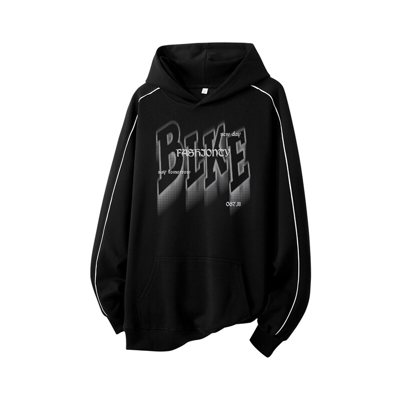 得物供货、复合重磅420克现货连帽卫衣宽松HD019-1-WYT25215-P45,男装卫衣,电商019-1