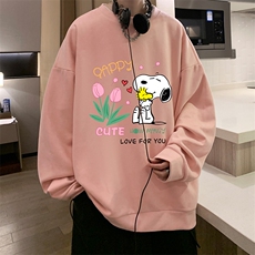 麂皮绒卫衣男大码重磅长袖t恤男JW81324-P35加绒款P45，男装卫衣，电商A040
