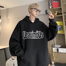 23秋季新款字母硅胶印420克重磅高品质卫衣W2136-P50可供抖音，男装卫衣，电商A036A