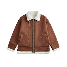 现货-港风2025冬装新款皮毛一体加厚保棉衣218-7-M102-P125-控158，男装棉衣，星座218-7