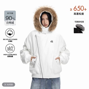 网图慎用图片只做展示可拆卸毛领派克羽绒服新标90绒78197P268