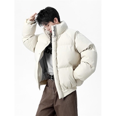 M6688/P85现货PU皮棉衣外套情侣炸街棉服，男装棉衣，电商D202