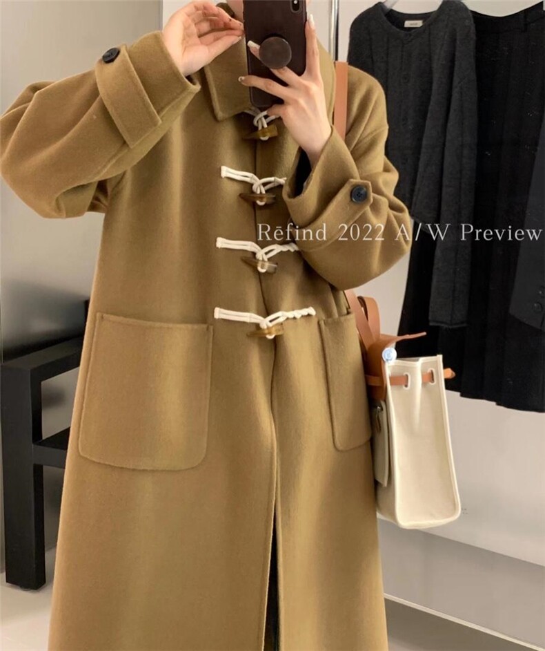 【】百分百羊毛高支大衣版型超好不挑人热销中，其它，Refind